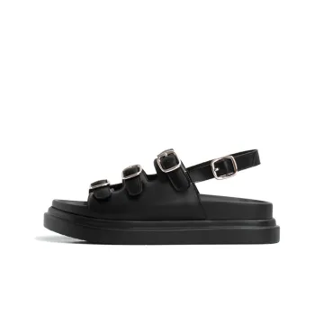 Old Meow Roman Sandals 4.5cm Women's Black