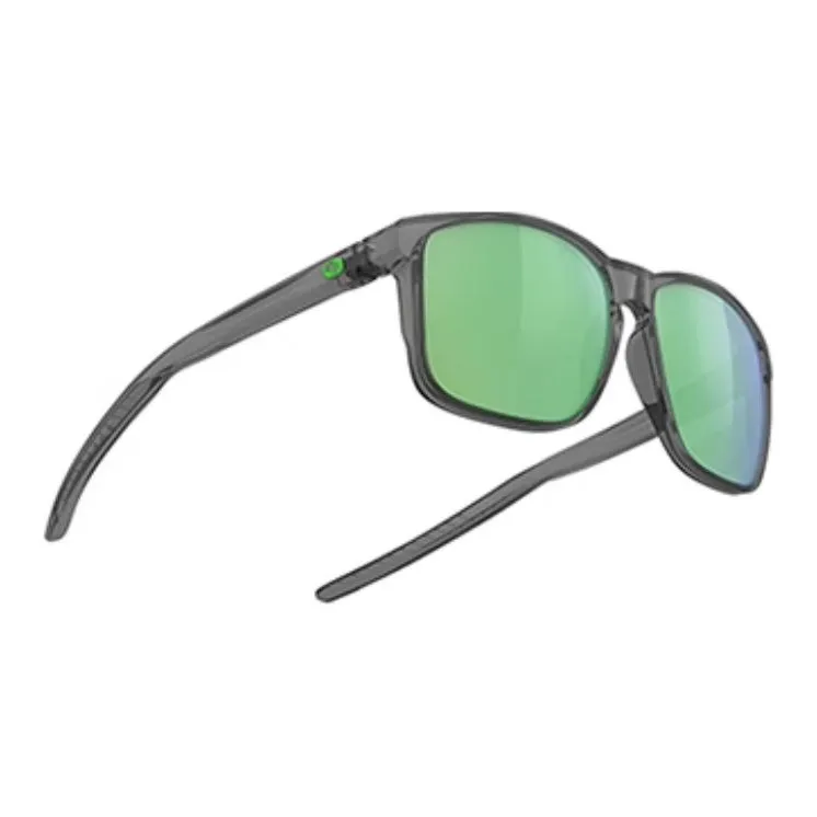 RUDY PROJECT TR/Memory Plastic Square Sunglasses Unisex Gray-3