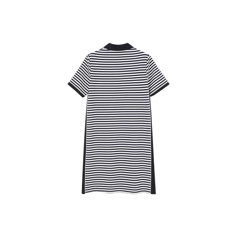 NINE WEST Short Sleeved Dresses Women's Stripes-1