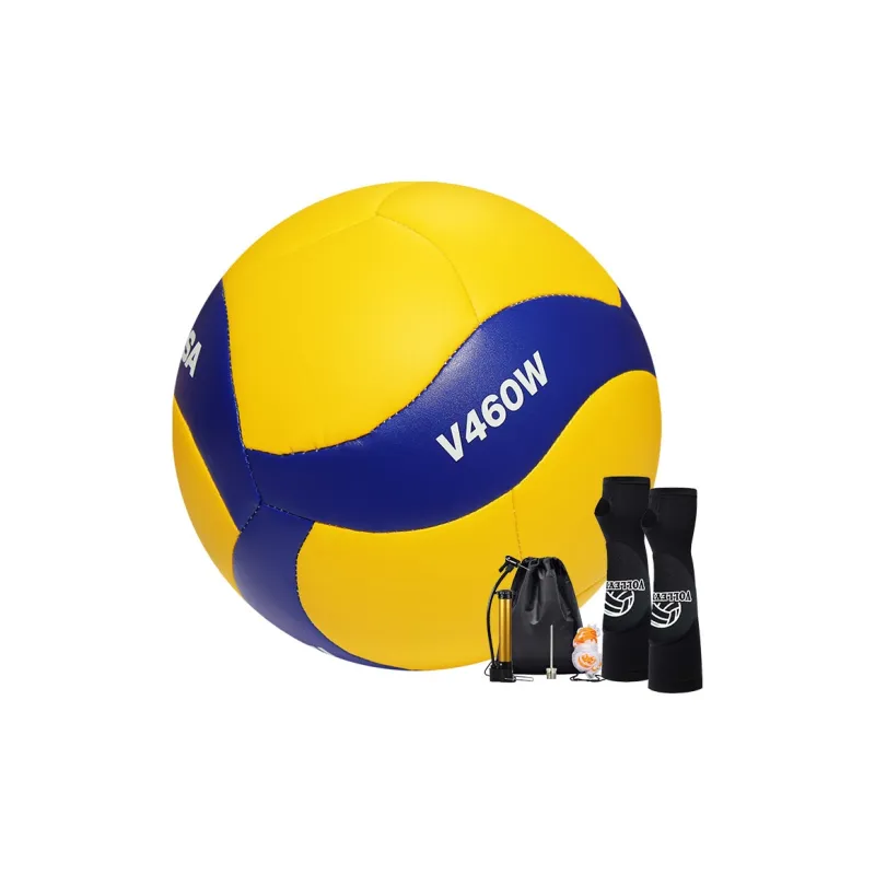 MIKASA TPU Ball Size 4 Volleyball Unisex Yellow Blue-6
