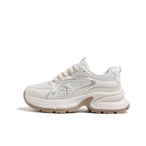 HUANQIU Chunky Sneakers Women's Low-Top