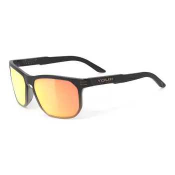 RUDY PROJECT TR90 Irregular Shape Sunglasses Unisex Black
