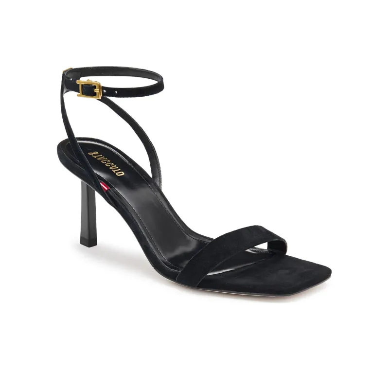 Staccato Vivian Viviann One Strap Sandals 7.5cm Women's Elegant Black-2