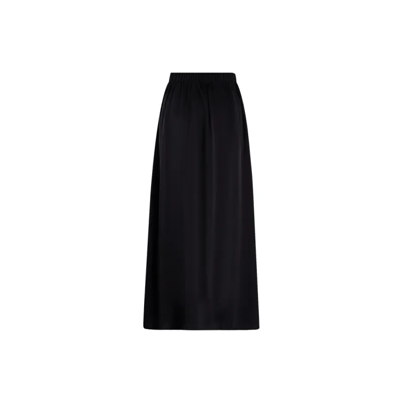 THE SEA LIFE Casual Long Skirt Women's Black Mage-1