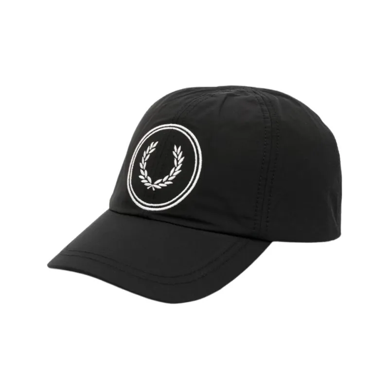 FRED PERRY Polyester Baseball Caps Women's Black-0