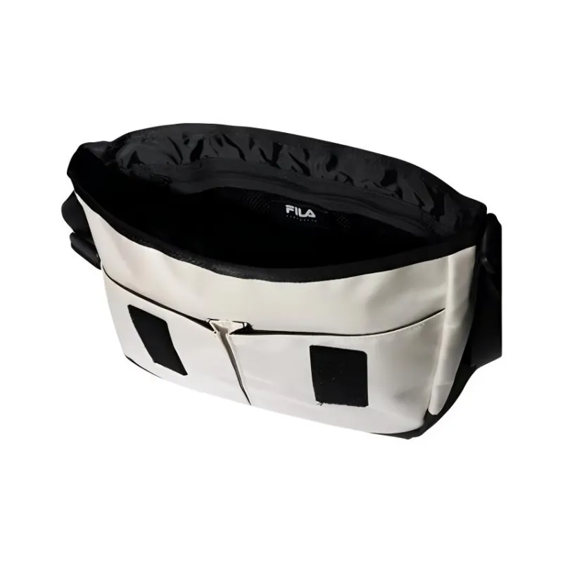 FILA Nylon Shoulder Bag Crossbody Bag Regular Unisex Cream-2