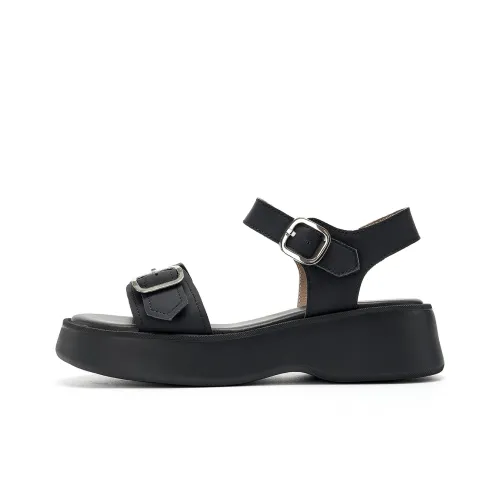 EBLAN Beach Sandals Women's Black