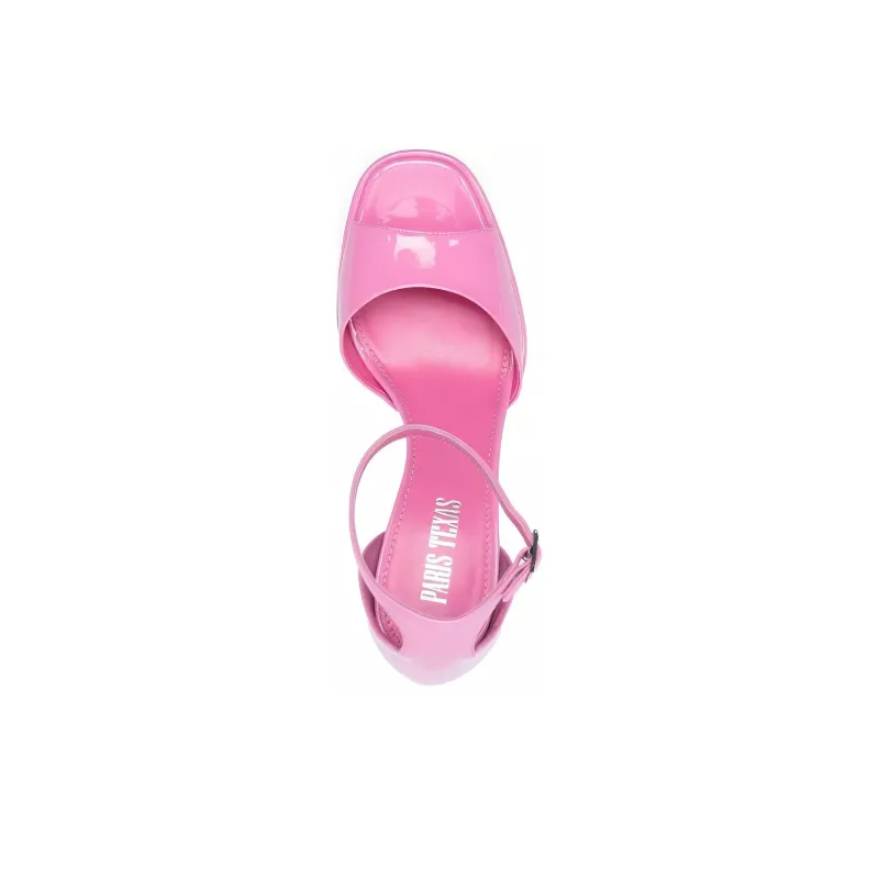 Paris Texas 130mm Patent-leather Platform Sandals-3