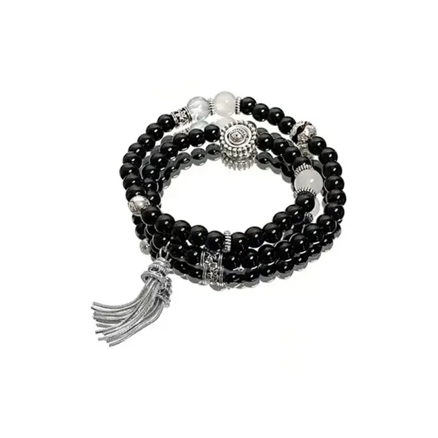 Yuanyanghuangjin Colored Glaze Jade Bracelets Unisex-1