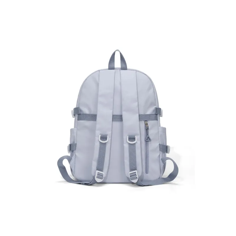 Simvay Clos Fabric Backpack Large Size Women's Cream Blue-3