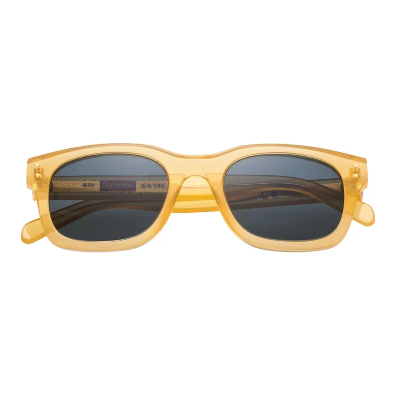 Supreme Avon Sunglasses Yellow-1