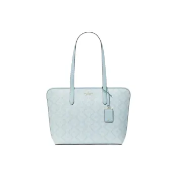 Kate Spade PVC Tote Bag Shopping Bag Shoulder Bag Handbag Women's Blue Glow Multicolor
