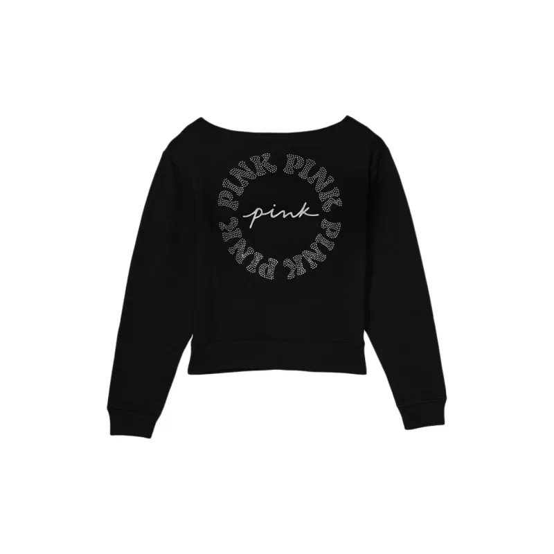 Victoria's Secret T Shirt Women's Black-1