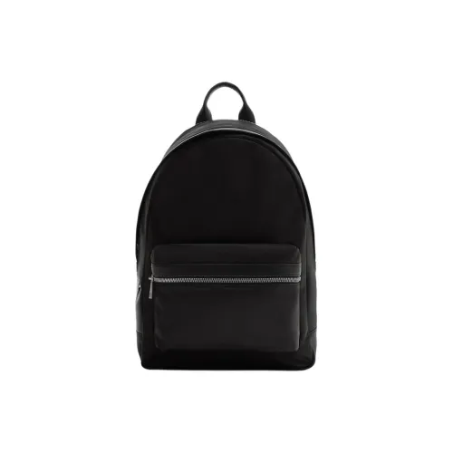 ZARA Backpacks Black