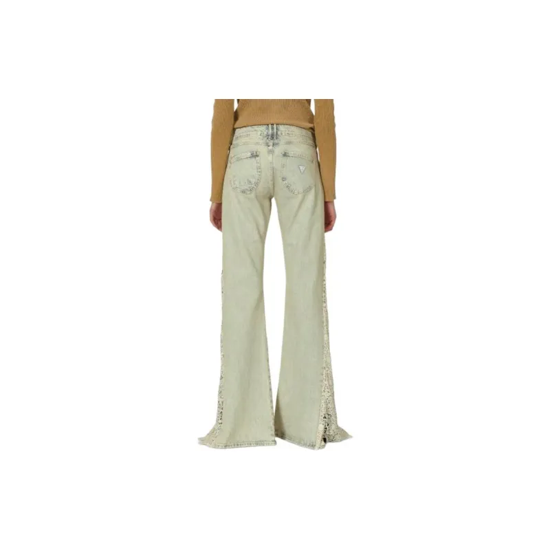 GUESS Lace-detail Flared Jeans-1