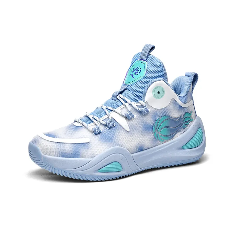 ATAY Shock Absorbers With Slip Resistant And Abrasion Resistant Properties Mid Top Basketball Shoes Unisex-11
