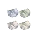 M1078-D Set-Refreshing Naked Feel-Blue+Matcha+Light Pink+Yellow (4 Pack)