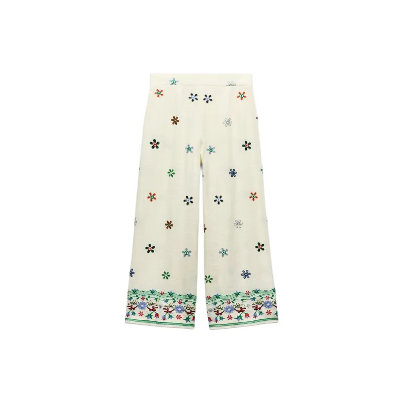 ZARA Casual Pants Women's Multicolor-1