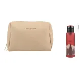 Large Beige Apricot+Sports Fruit Cup Red