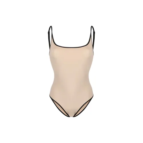 TOTEME Striped edge Spaghetti strap Swimsuit