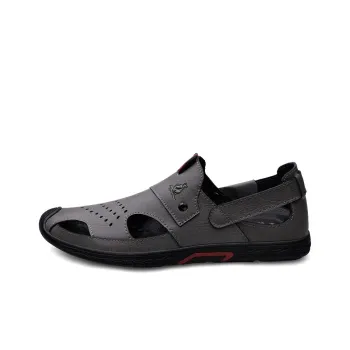 AUSFAMDS Casual Shoes Men Low Top Black
