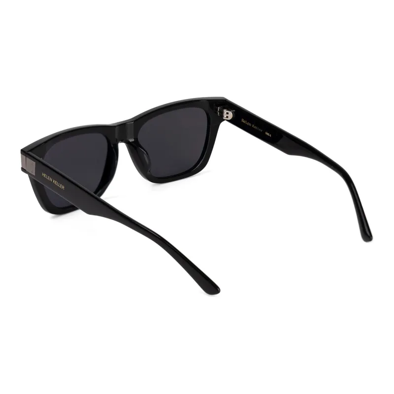 HELEN KELLER Plate Frame Square Sunglasses Unisex-7