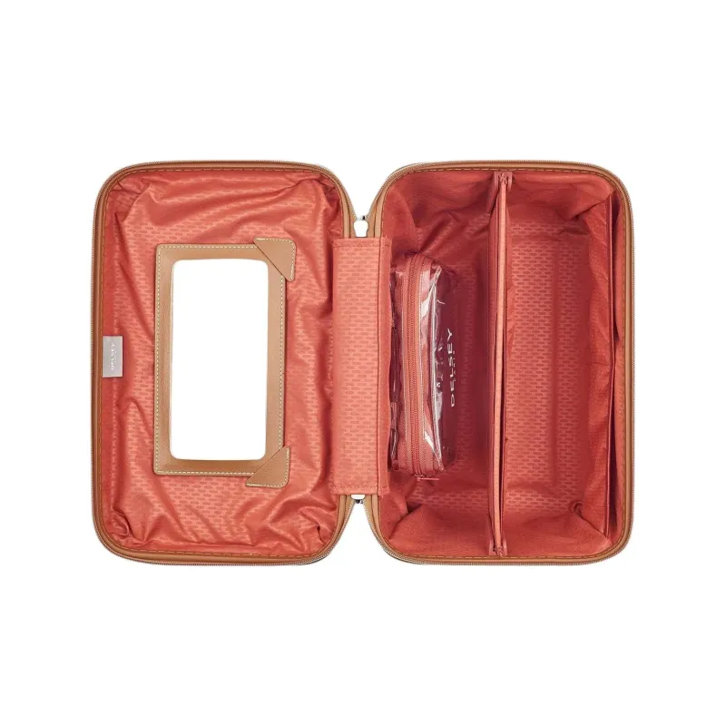 DELSEY Polycarbonate Makeup Case Women's Pink-1