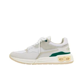 FERRAGAMO Low Top Casual Shoes Men's White