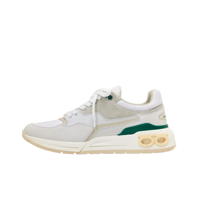 FERRAGAMO Low Top Casual Shoes Men's White-0