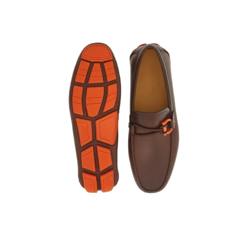 FERRAGAMO Loafers Men's Dark Brown-4
