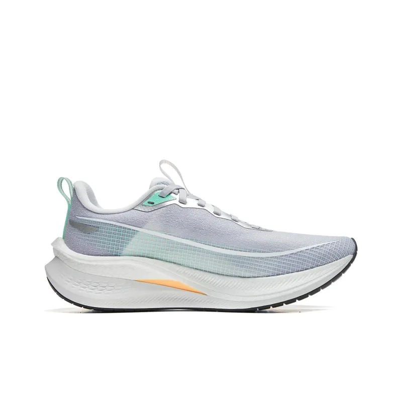 LiNing Red Hare 7 Pro Cushioning Wear-Resistant Rebound Low-Top Running Shoes Women's Purple Smoke Blue-1