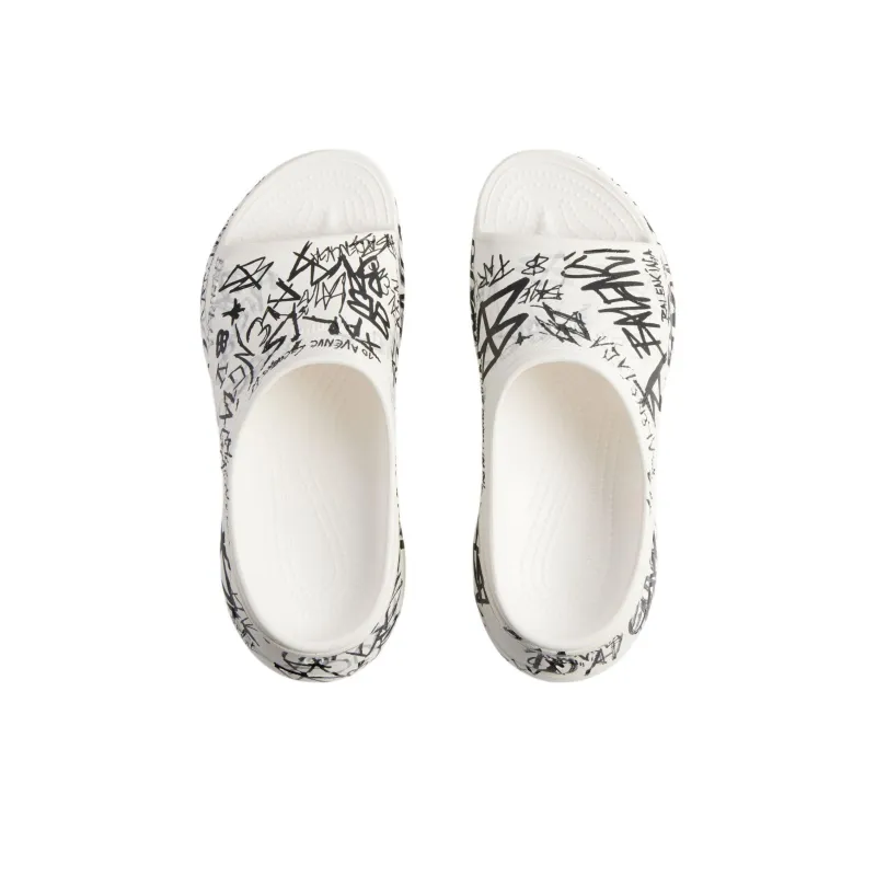 Balenciaga X Crocs Pool Slide Sandals-5