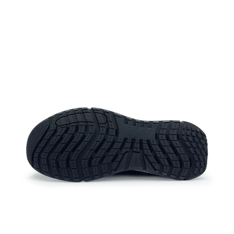 KYMOOU GhostKnit Mesh Cushioned Slip Resistant Breathable Low Top Casual Shoes Men's Black-5