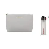 Trumpets Cloud Gray+Fashion Sports Water Bottle White