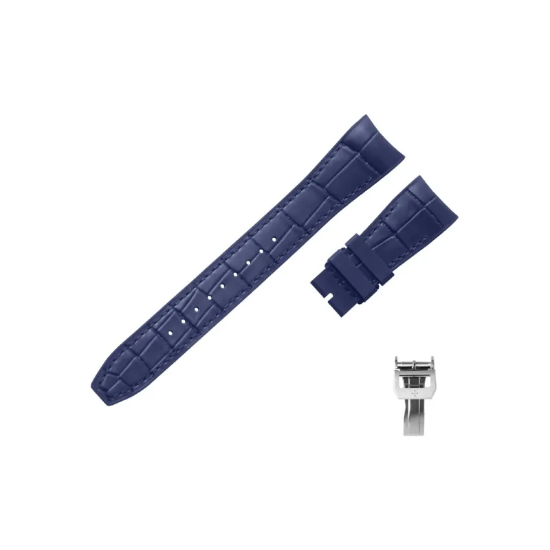 VAGENARI Fluoroelastomer Strap Compatible With IWC Universal Big Pilot 46mm IW500916 Watch Band Unisex-5
