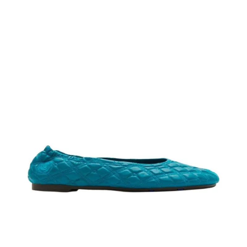 Burberry Sadler Quilted Leather Ballerinas-1