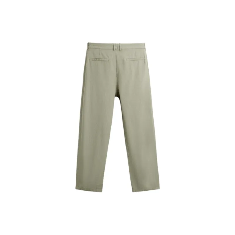 ZARA Casual Pants Men Green-1