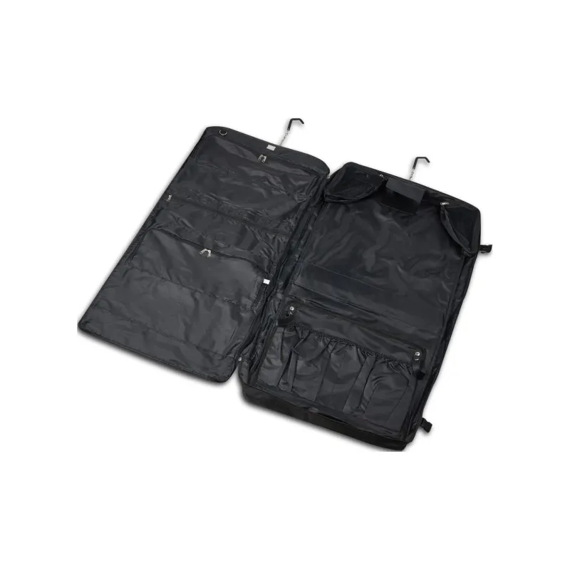DELSEY Polyester Handbag Unisex Black-4