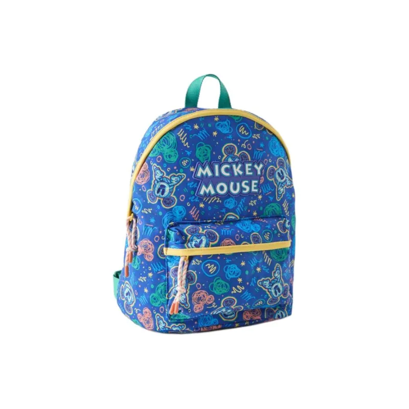 ZARA Polyester Backpack Men's Blue-2