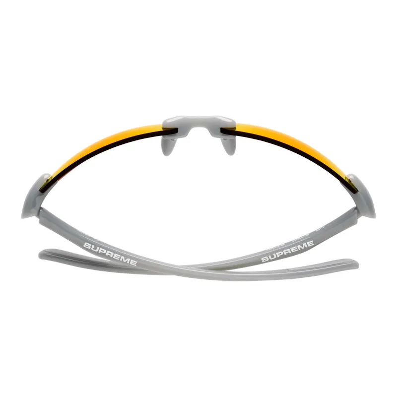 Supreme Rectangular Sunglasses Unisex Gray-2