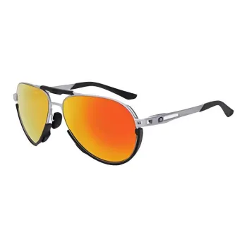 RUDY PROJECT TR/Memory Plastic Aviator Sunglasses Unisex Black
