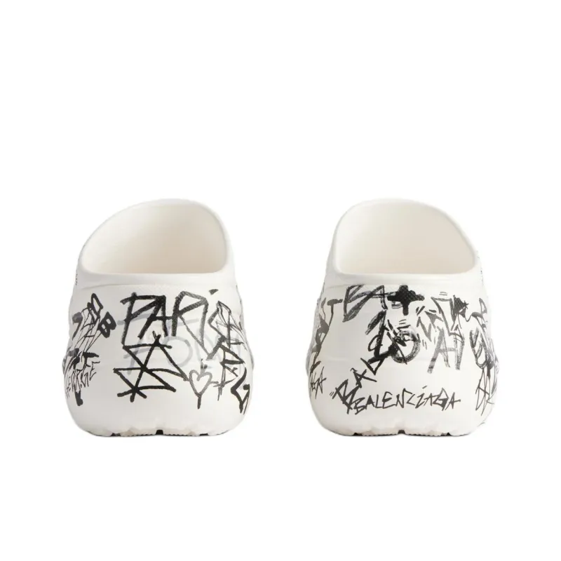 Balenciaga X Crocs Pool Slide Sandals-4