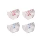 M1071-Tassel Ribbon-G Set-Red+Red+Blue+Blue (4 Pack)