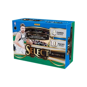 PANINI 2023 PANINI Select Basketball Mega Box Red/Purple Cracked Ice Prizms 6x