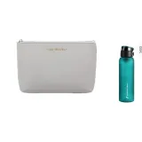 Trumpets Cloud Gray+Fashion Sports Water Bottle Blue