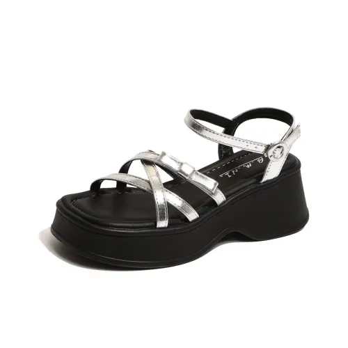 SHUXI One-Strap Sandals Women's