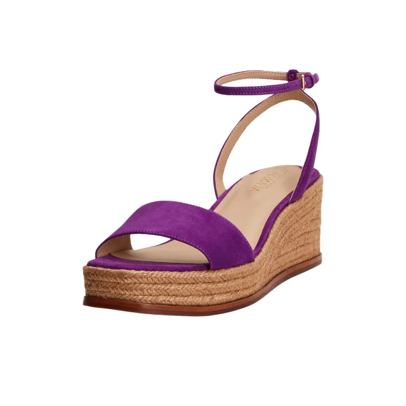 LAUREN RALPH LAUREN Leona Strap Sandals 3.5cm Women's Purple-2