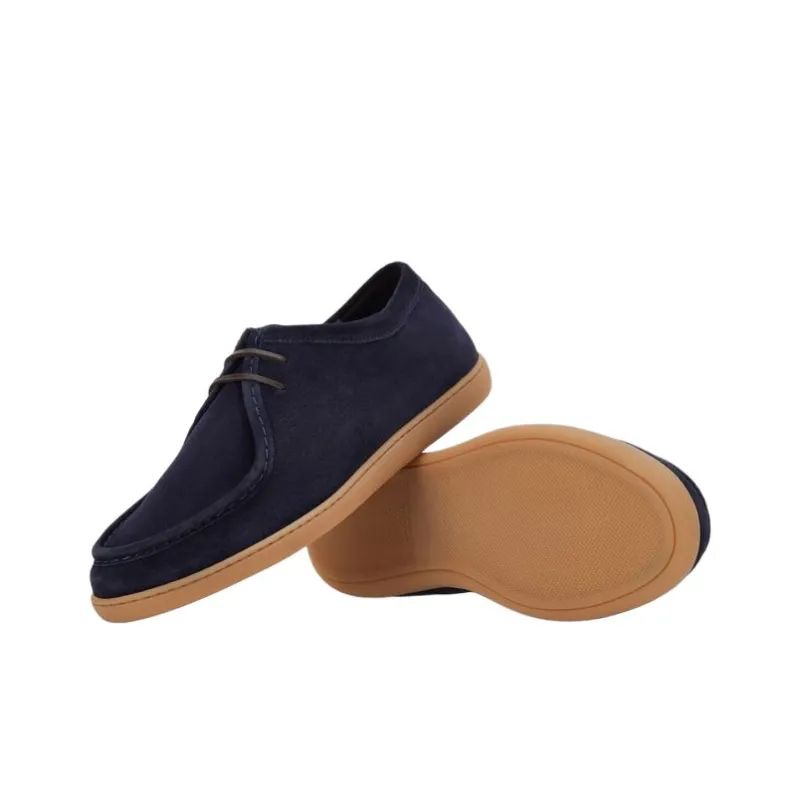 Canali Men's Casual Shoes Men Low-Top Blue-3