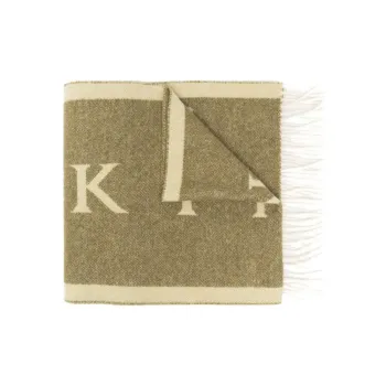 Mackintosh Edinburgh Wool Logo Scarf