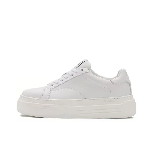 Lanvin DDB0 Leather Flatform Sneakers